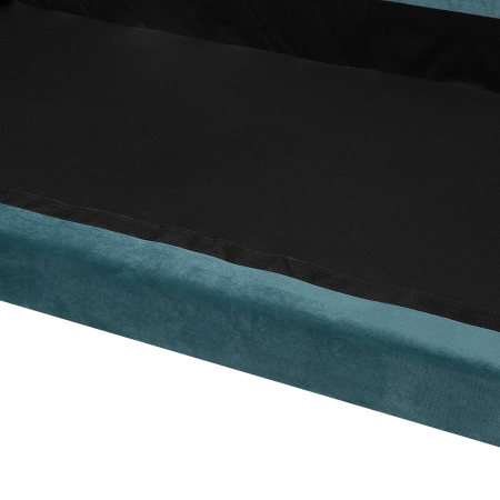 Canapea cu 2 locuri EIKE Catifea Albastru verzui [6]