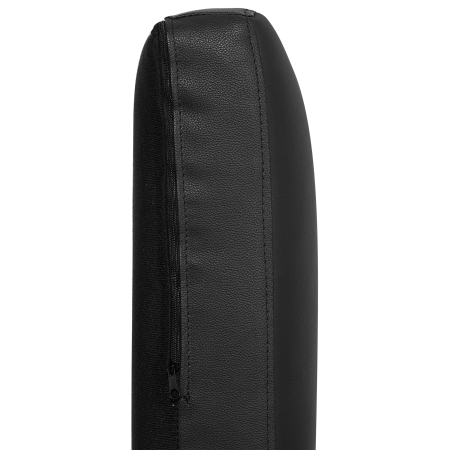 2-seater sofa HELSINKI Black genuine leather [10]