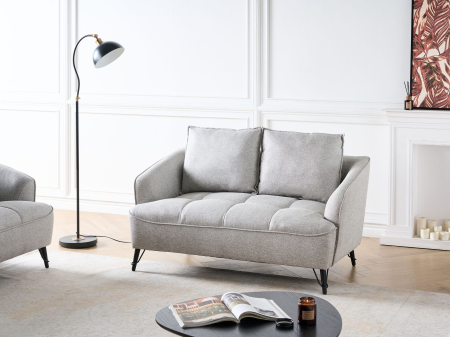 Sofas - 2-seater sofa HOBRO Grey
