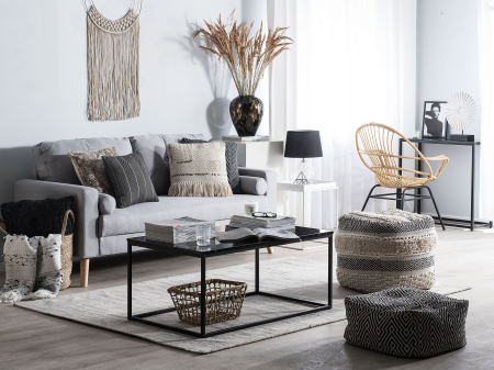 Canapea cu 2 locuri - Canapea cu 2 locuri KALMAR  Gri deschis