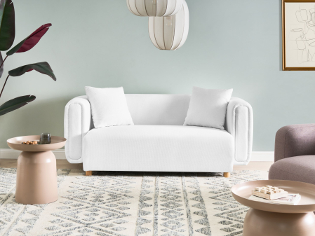 Canapea cu 2 locuri - Canapea cu 2 locuri LILLEROD  Alb