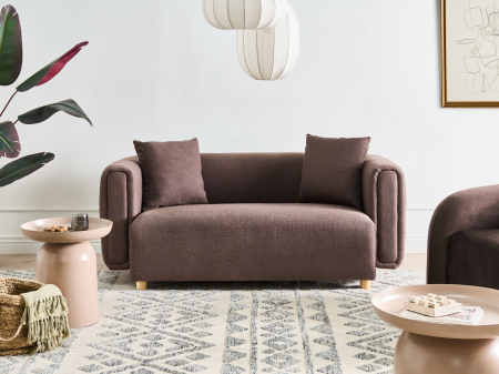 Canapele - Canapea cu 2 locuri LILLEROD  Maro închis