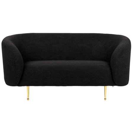 2-seater sofa LOEN Boucle Black [3]