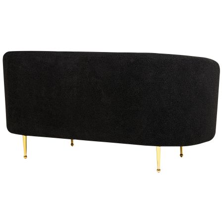2-seater sofa LOEN Boucle Black [5]
