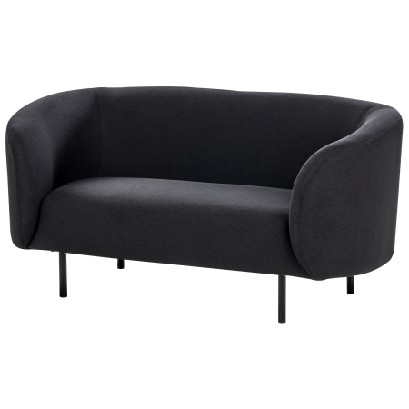 Canapea cu 2 locuri LOEN  Negru [3]