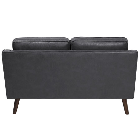 LOKKA 2-seater sofa bed Eco leather Grey [5]