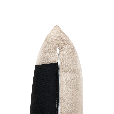 Canapea cu 2 locuri MAURA Catifea Bej [8]