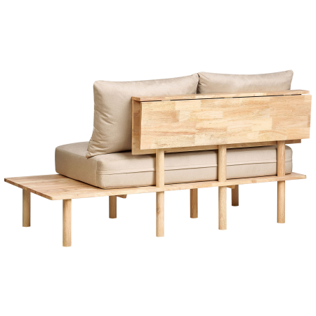 Canapea cu 2 locuri SALO  Nisipiu cu mese [4]