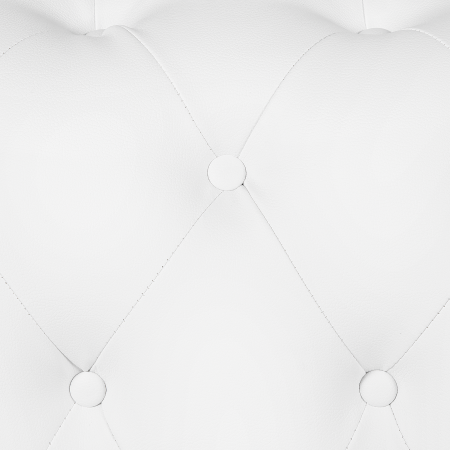 Canapea cu 2 locuri VISSLAND Piele ecologică Alb [8]