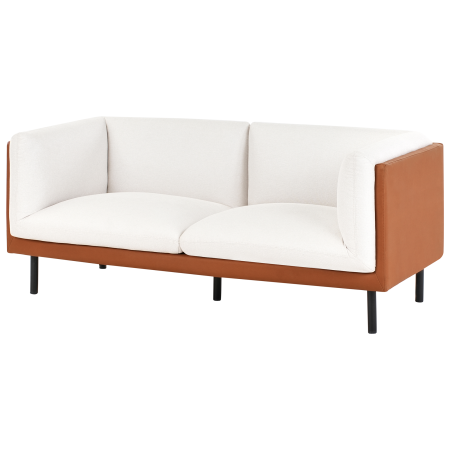 Canapea cu 2 locuri VORGOD  Alb-murdar [3]