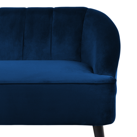 ALSVAG 3-seater sofa Velvet Navy Blue [6]