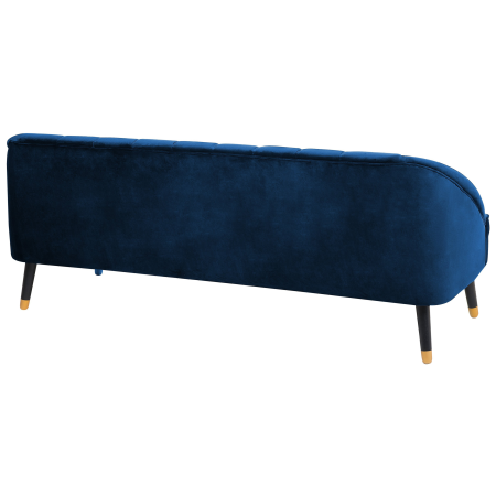 ALSVAG 3-seater sofa Velvet Navy Blue [4]