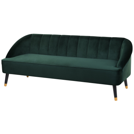 Canapea cu 3 locuri ALSVAG Catifea Verde smarald [3]