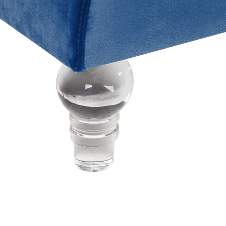 Canapea cu 3 locuri ARVIKA Catifea Bleumarin [9]