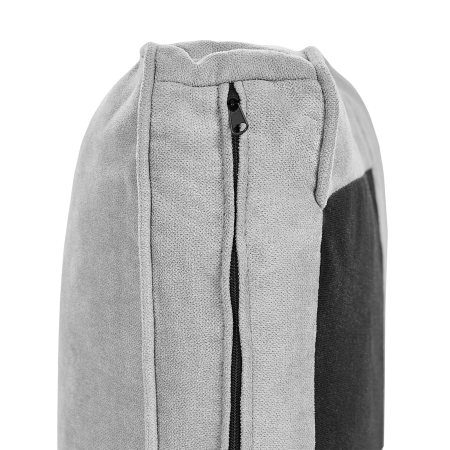 3-seater sofa AVESTA Light grey with ottoman [9]