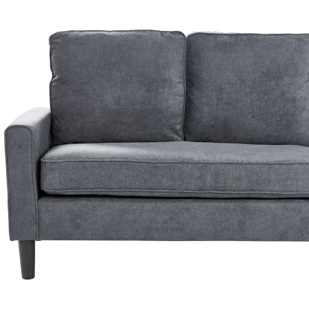 3-seater sofa bed AVESTA Dark grey with ottoman [6]