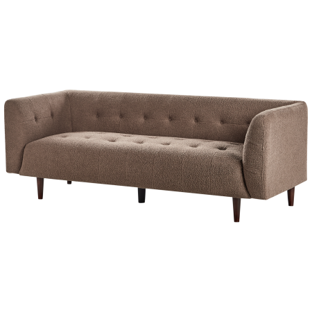 Canapea cu 3 locuri BYSKE Boucle Maro [4]