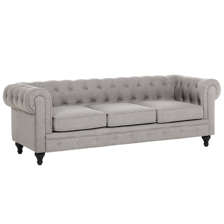 3-seater sofa CHESTERFIELD Light grey [3]
