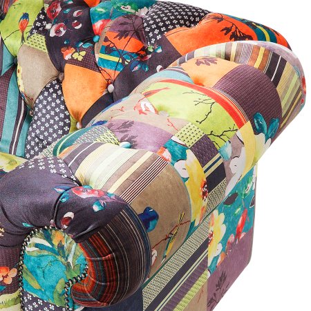 Canapea cu 3 locuri CHESTERFIELD  Verde deschis [7]