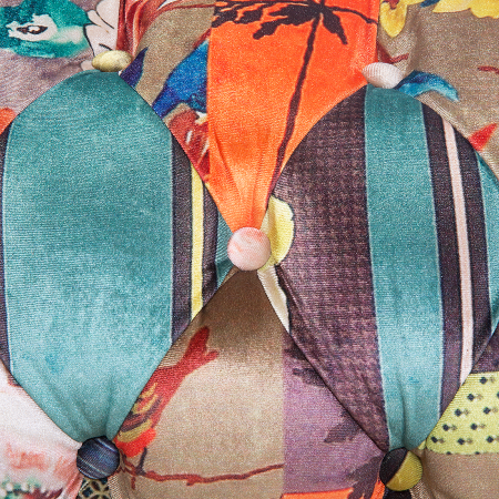 Canapea cu 3 locuri CHESTERFIELD  Verde deschis [6]