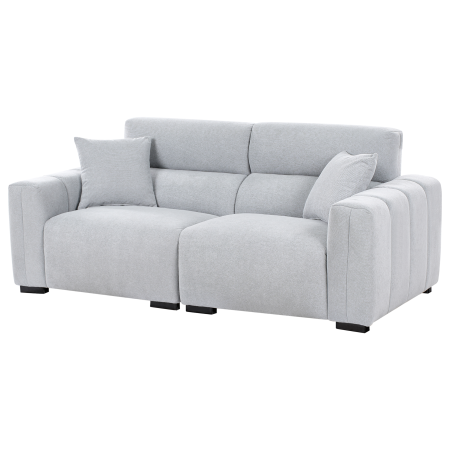 FAUSKAN 3-seater sofa bed Light blue [3]