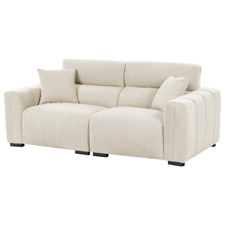 Canapea cu 3 locuri FAUSKAN   Bej deschis [3]