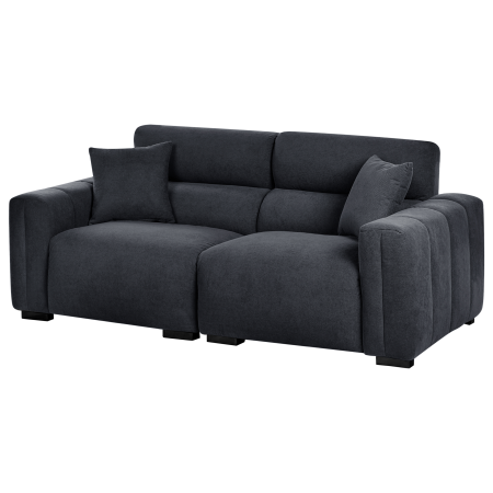 Canapea cu 3 locuri FAUSKAN   Negru [3]