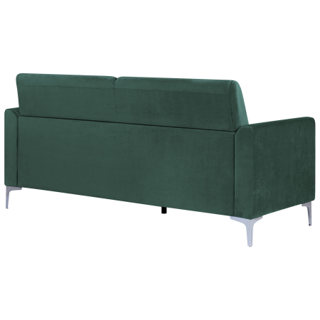 3-seater sofa bed FENES Dark green velvet [5]