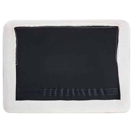 Canapea cu 3 locuri FREDERICA Boucle Alb-murdar [7]