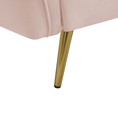 3 seater sofa FREDERICA Pink velvet [7]