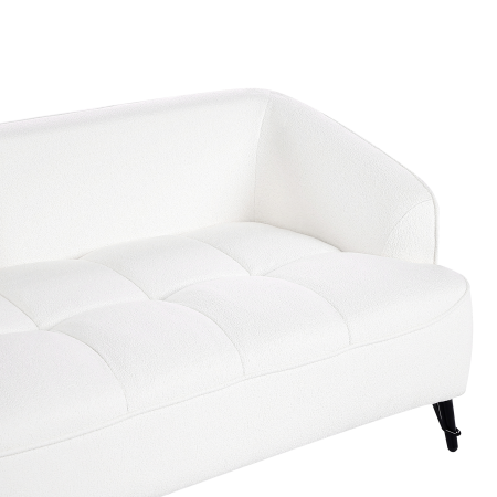 3-seater sofa HOBRO Boucle White [8]