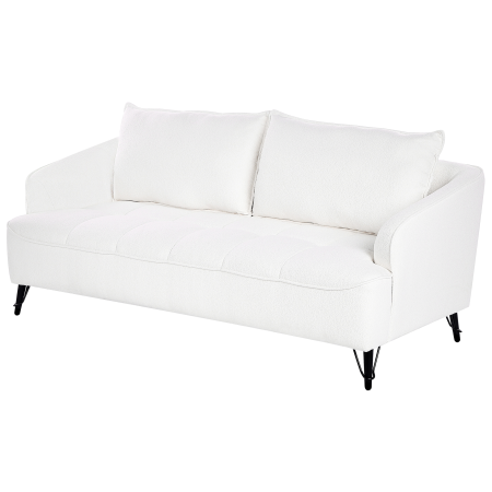 3-seater sofa HOBRO Boucle White [4]