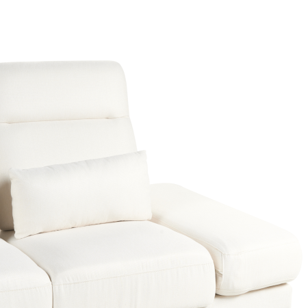 Canapea cu 3 locuri IKAST  Alb-murdar [7]