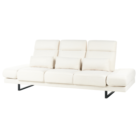 Canapea cu 3 locuri IKAST  Alb-murdar [3]