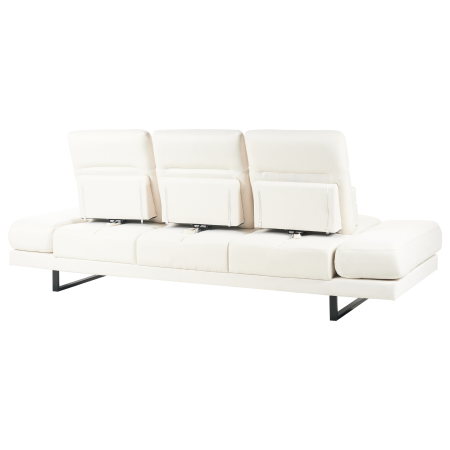 Canapea cu 3 locuri IKAST  Alb-murdar [5]