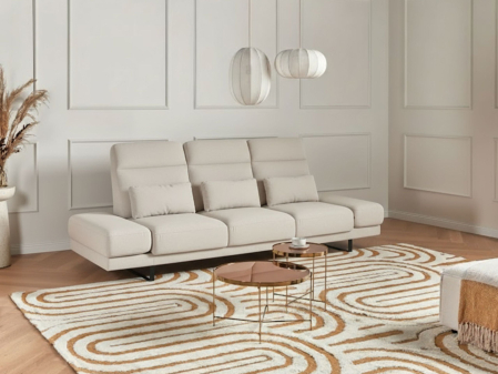 Sofas - 3-seater sofa IKAST Beige