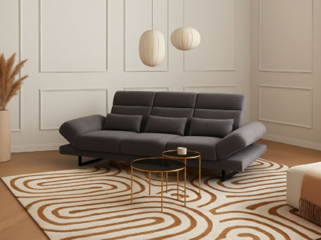 Sofas - 3-seater sofa IKAST Black