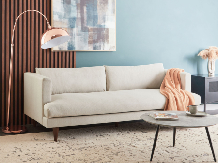 Canapele - Canapea cu 3 locuri JARPEN  Bej deschis