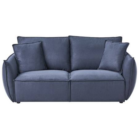 Canapea cu 3 locuri KUNES  Albastru închis [1]