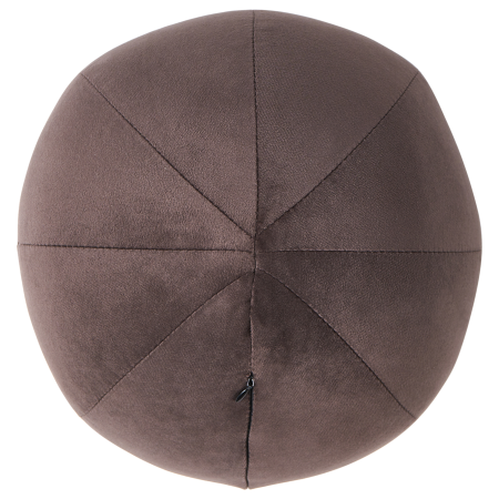 Canapea cu 3 locuri LEIREN Catifea Maro închis [7]