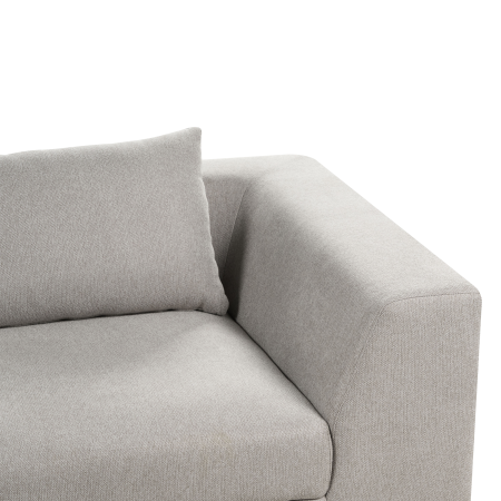 Canapea cu 3 locuri LERMON  Gri deschis [6]