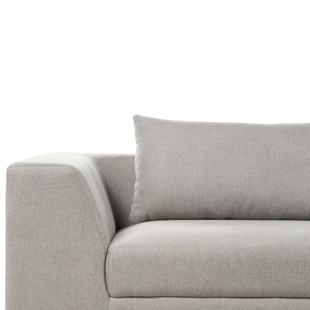 Canapea cu 3 locuri LERMON  Gri deschis [5]