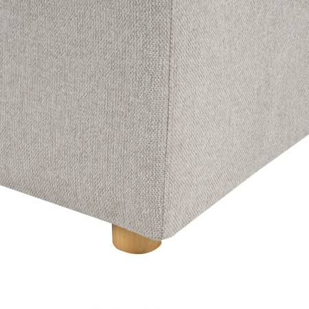 Canapea cu 3 locuri LERMON  Gri deschis [9]