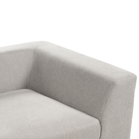 Canapea cu 3 locuri LERMON  Gri deschis [7]