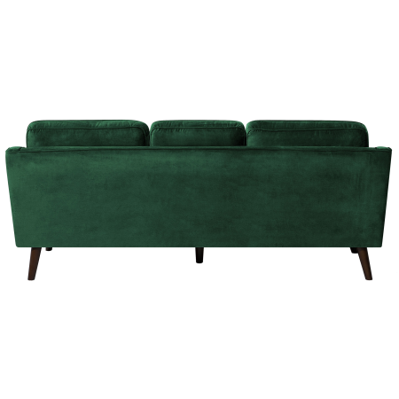 Canapea cu 3 locuri LOKKA Catifea Verde smarald [4]