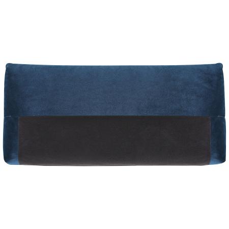 Canapea cu 3 locuri LUVOS Catifea Albastru închis [6]