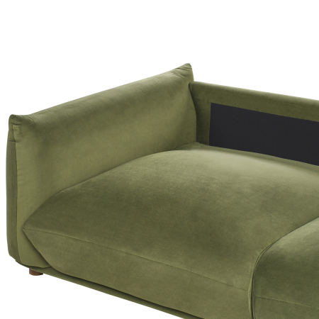 Canapea cu 3 locuri LUVOS Catifea Verde [9]