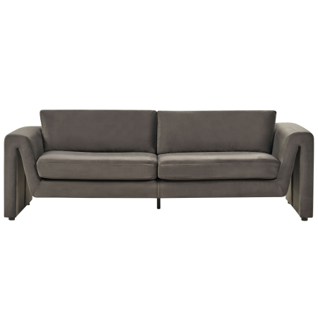 3-seater sofa MAUNU Velvet Graphite grey [1]