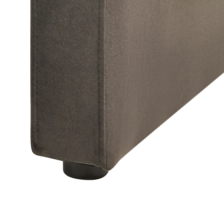 3-seater sofa MAUNU Velvet Graphite grey [9]