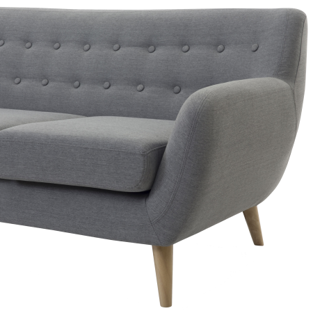 3-seater sofa MOTALA Light Grey [7]
